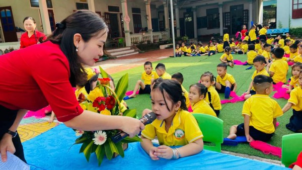 Các hoạt động trải nghiệm ngày 20/10.