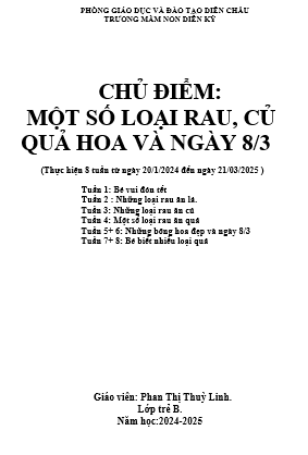 BÌA THỰC VẬT