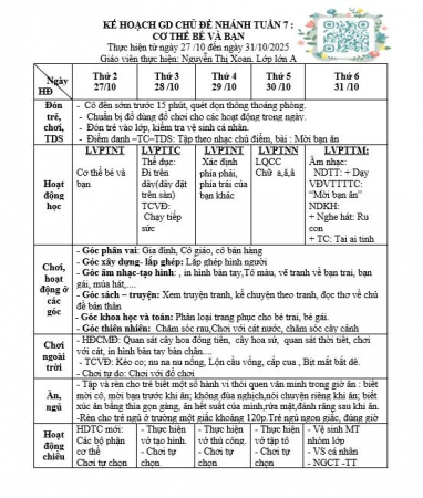 Tuần 7 5A