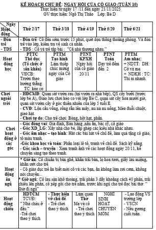 TUẦN 10