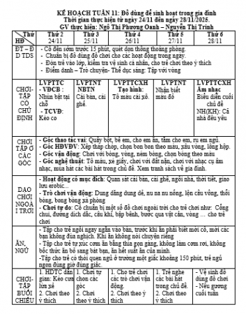 TUẦN 11