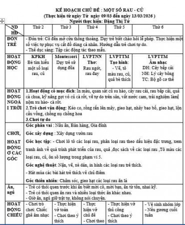 rau   củ
