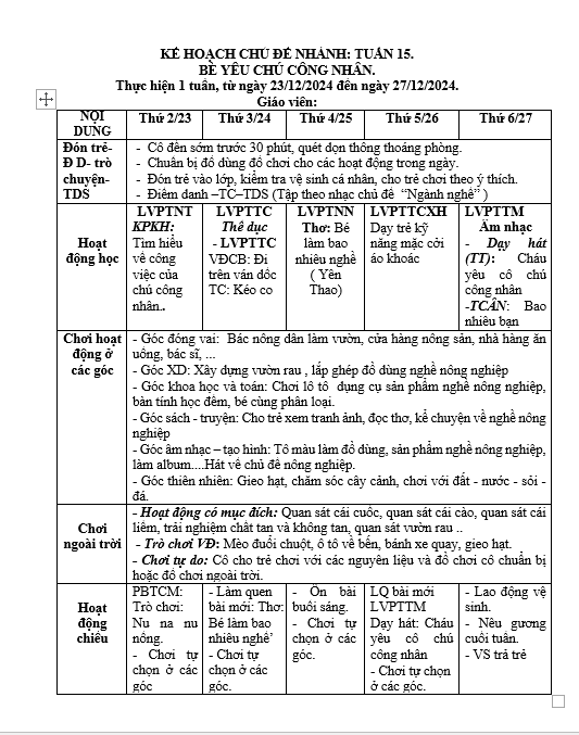 KHT 15 LINH